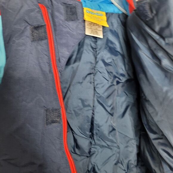 Vintage Thomas & Friends Train Gullane Quiltex Embroidered Hooded Snowsuit - Picture 5 of 6